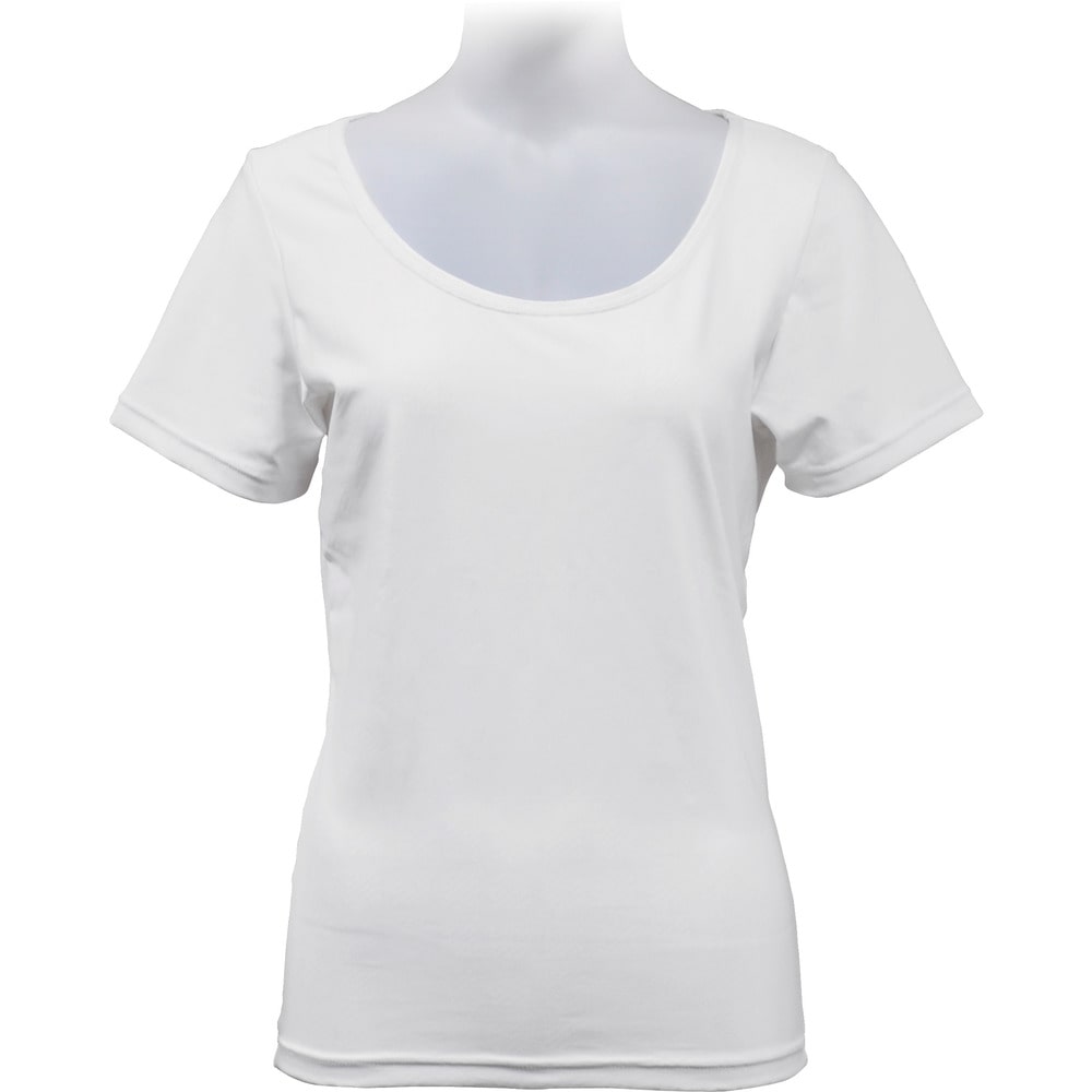 氷撃 デオドライズテック ウーマン 半袖Uネック L メーカー直送 ▼返品・キャンセル不可【他商品との同時購入不可】