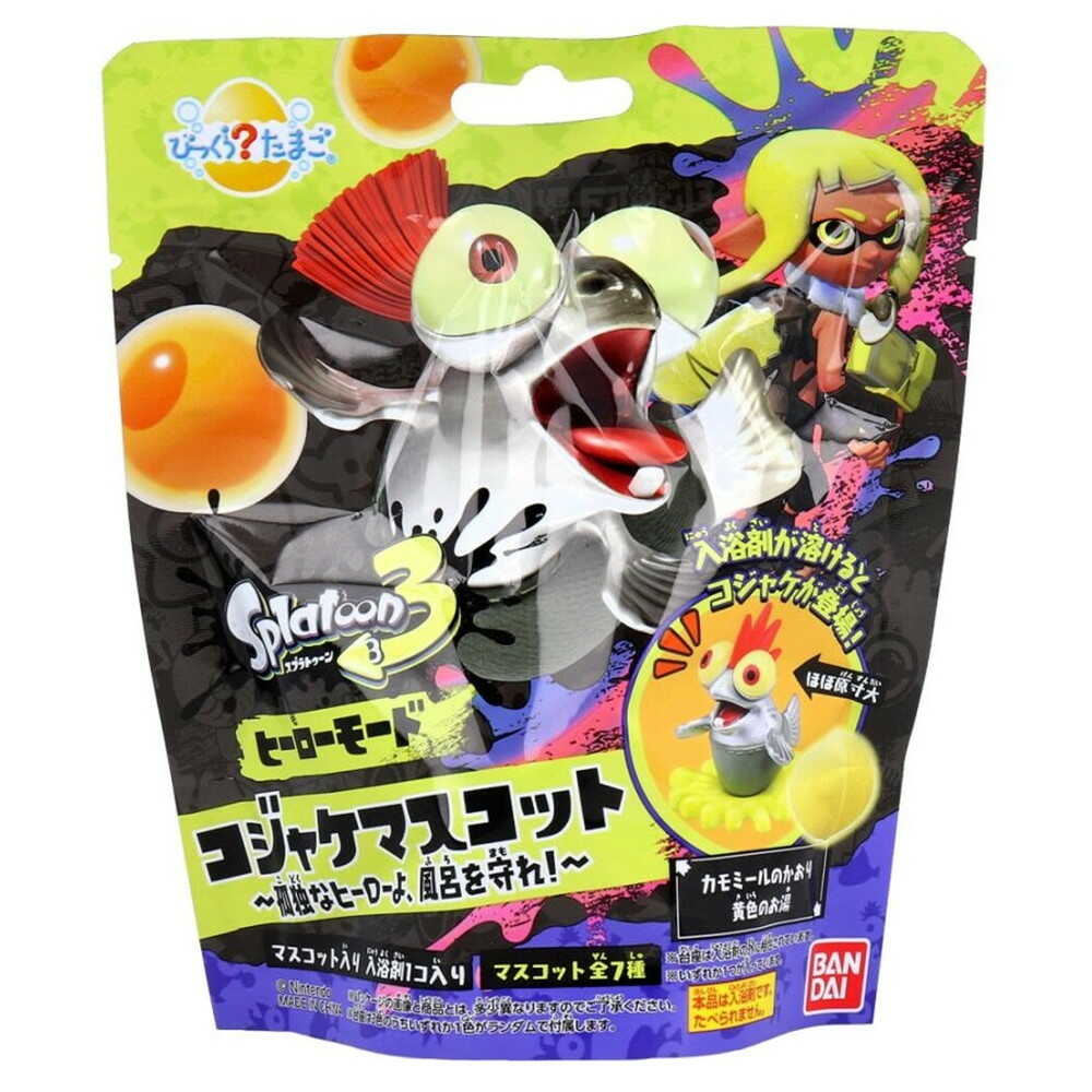 バンダイ びっくらたまご スプラトゥーン3 ヒーローモードコジャケマスコット 55g