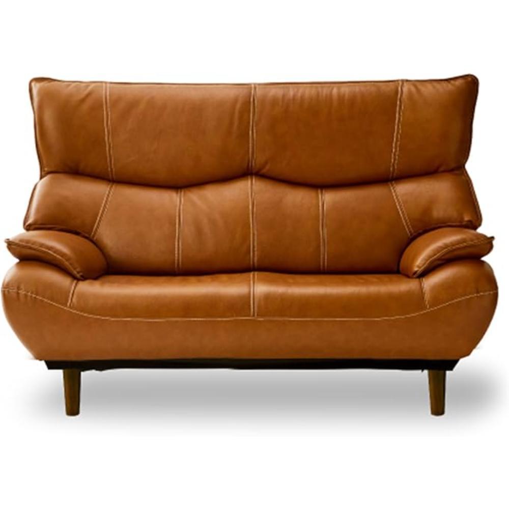 2人掛けソファ マリアン ライトブラウン 290597 【直送品】 返品・キャンセル・他商品と同時購入は不可