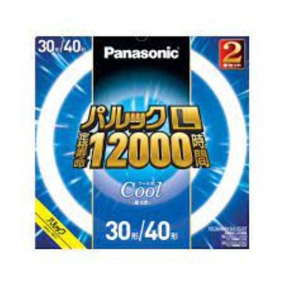 パナソニック Panasonic パルックL 丸形蛍光灯 30形40形2本パック クール色 FCL3032EXDLF32T
