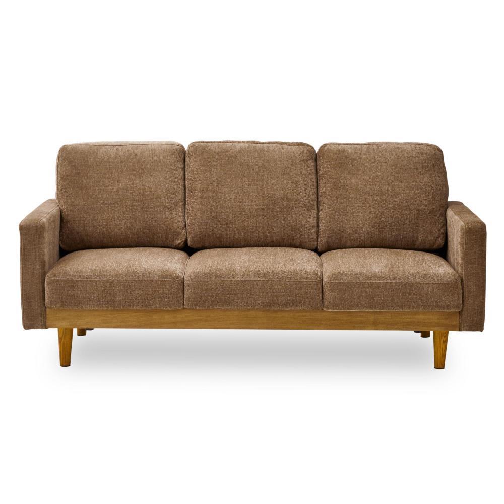 3人掛けソファ シュリンプ ベージュ 301447 メーカー直送 ▼返品・キャンセル不可【他商品との同時購入不可】