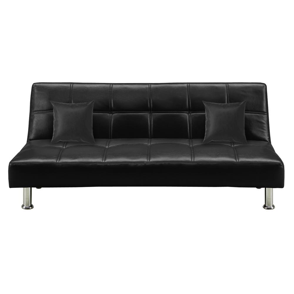 ソファベッド ネロ2 ブラック 378997 メーカー直送 ▼返品・キャンセル不可【他商品との同時購入不可】