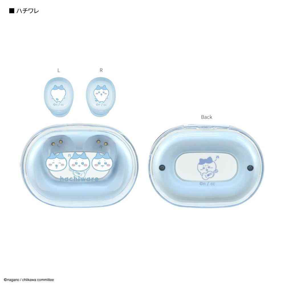 グルマンディーズ ちいかわ ハチワレ 完全ワイヤレスステレオイヤホン 1個