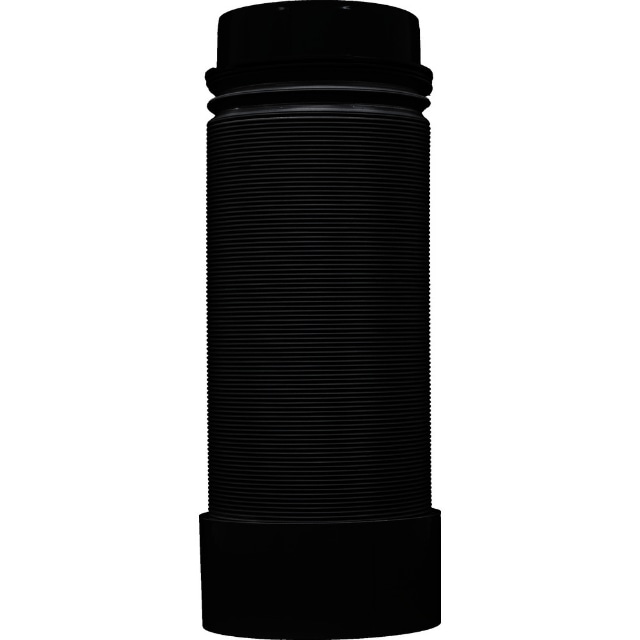 TRUSCO スポットエアコン用排熱ダクト黒TSCNDL100V用 【直送品】 返品・キャンセル・他商品と同時購入は不可