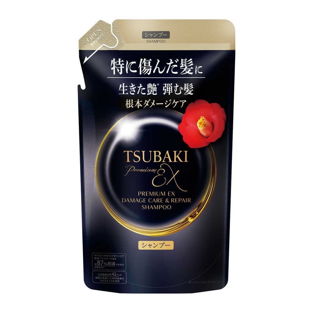 TSUBAKI(ツバキ) プレミアムEX ダメージケア&リペア シャンプー 詰め替え 300mL