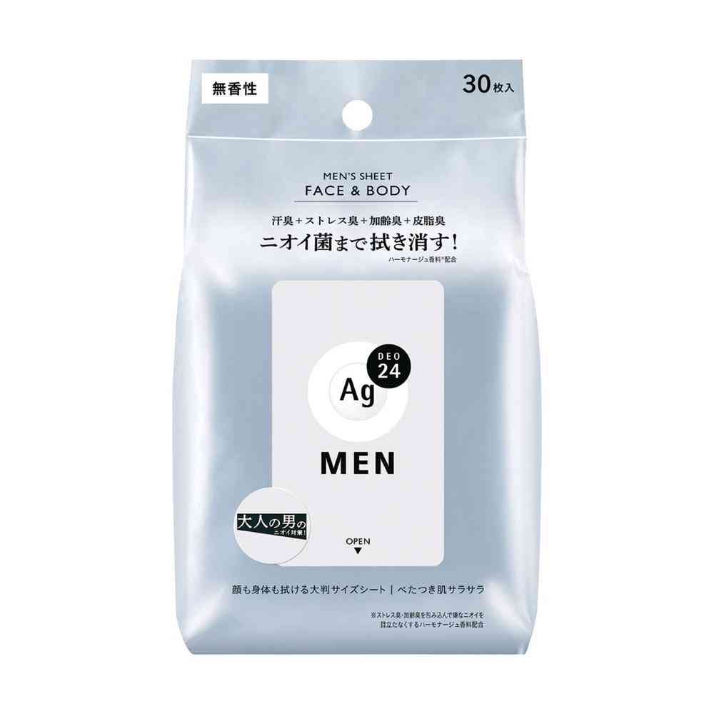 ファイントゥデイ AGデオ 24 メン メンズシート フェイス＆ボディ 無香 30枚