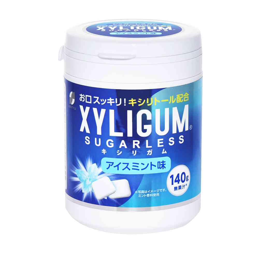 ◆SUN STYLE サンスタイル  キシリガム アイスミント ボトル 140g   【2個セット】