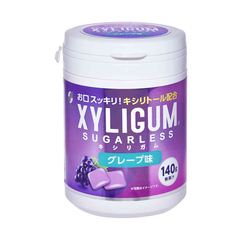 ◆SUN STYLE サンスタイル キシリガム グレープ ボトル 140g   【6個セット】