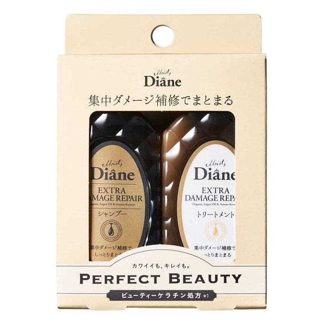 モイストダイアン パーフェクトビューティ エクストラダメージ シャンプー&トリートメント トライアルセット 50ml×2