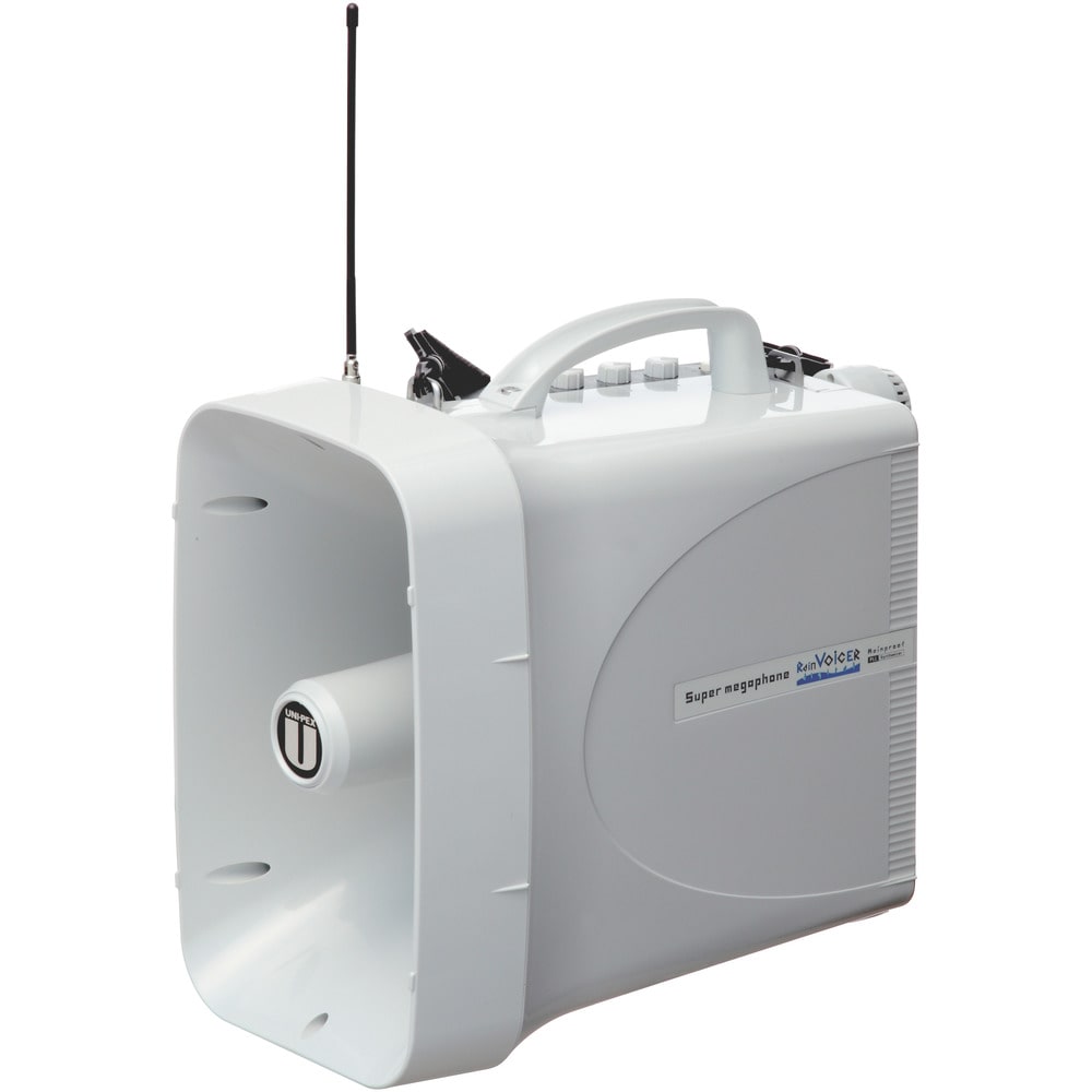 ユニペックス　３０Ｗ　防滴スーパーワイヤレスメガホン　 メーカー直送 ▼返品・キャンセル不可【他商品との同時購入不可】