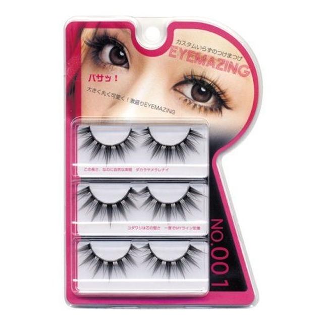 銀座コスメティックラボ EYEMAZING(アイメイジング) 小森純シリーズ つけまつげ NO.001 5ペア