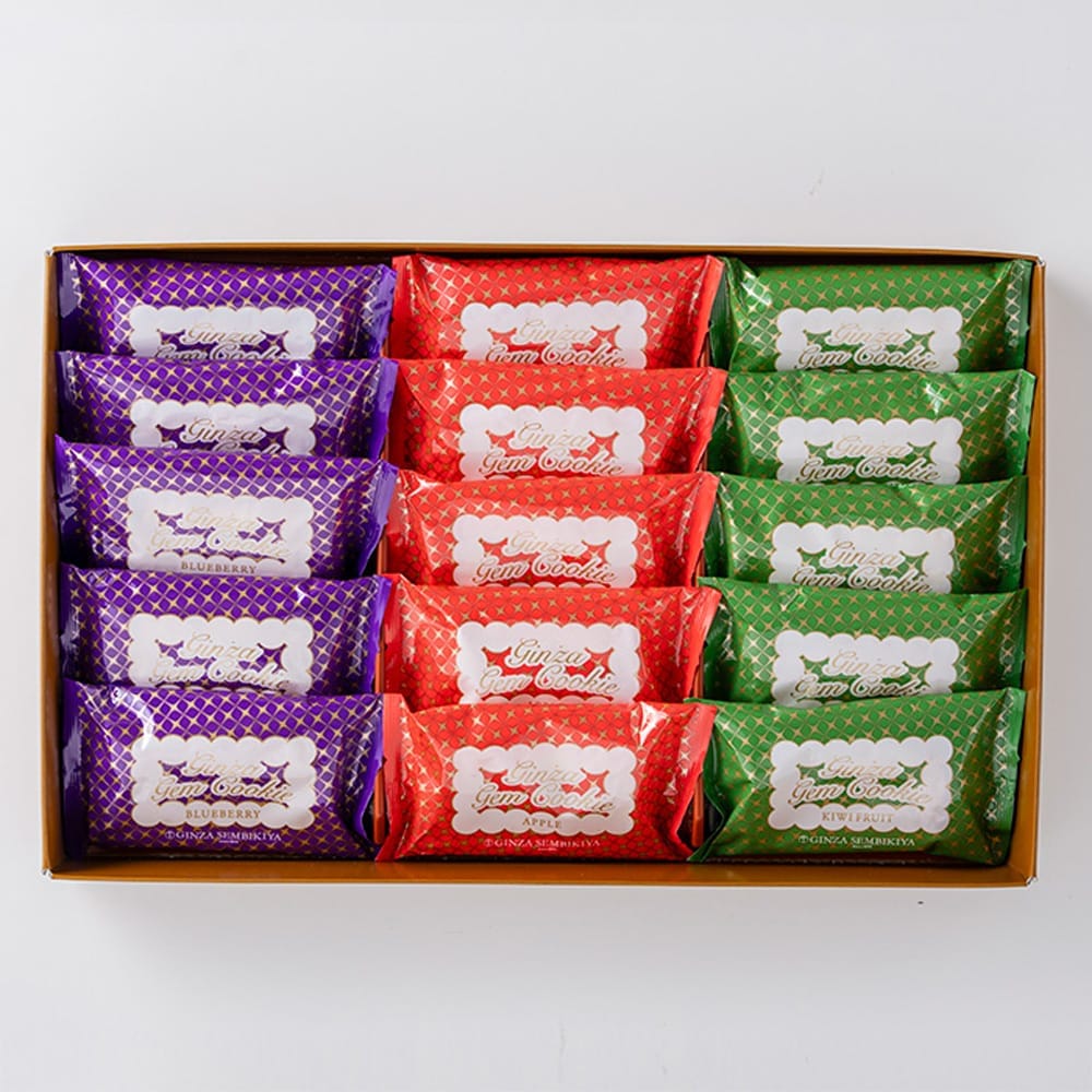 ◆銀座千疋屋 銀座ジェムクッキー15個×1箱 ◇ 【直送品】 返品・キャンセル・他商品と同時購入は不可