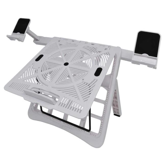 折り畳み ノートPCスタンド マルチタイプ ホワイト