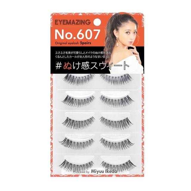 グリッターイノベーション EYEMAZING(アイメイジング) つけまつ毛 NO.607 5ペア