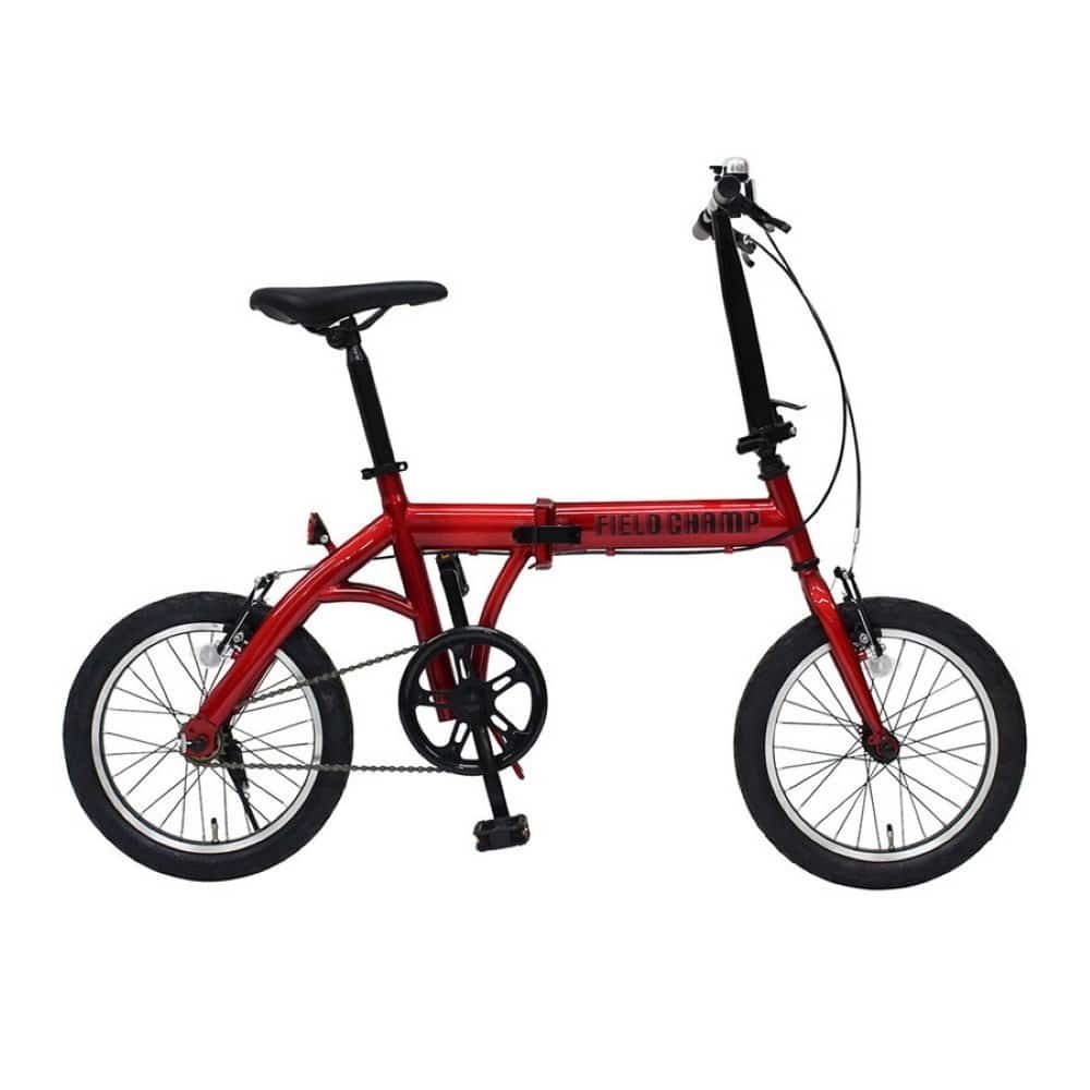 MB377 FIELD CHAMP 16インチ折畳み自転車RD メーカー直送 ▼返品・キャンセル不可【他商品との同時購入不可】