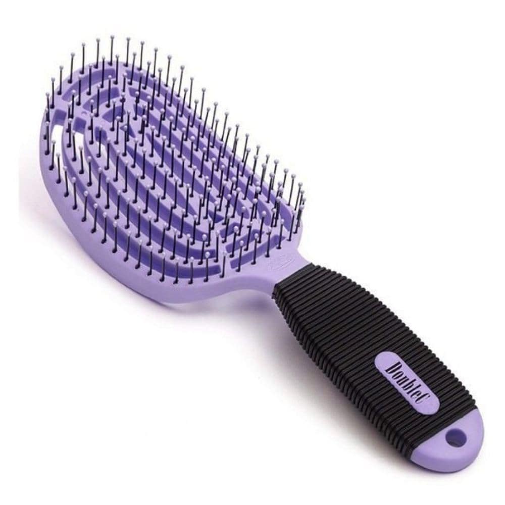 速乾ブラシ DC-PE DubleC パープル メーカー直送 ▼返品・キャンセル不可【他商品との同時購入不可】