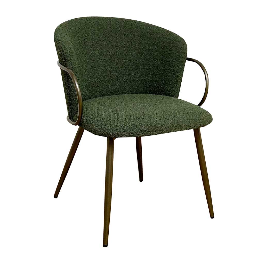 クラシカルダイニングチェアー DC-RIRIA-GR メーカー直送 ▼返品・キャンセル不可【他商品との同時購入不可】