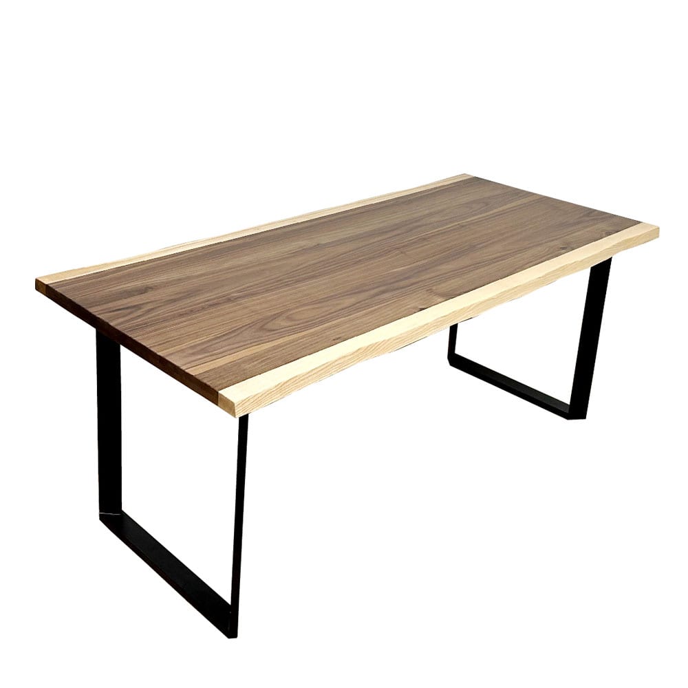 一枚風ダイニングテーブル DT-FRN-150 メーカー直送 ▼返品・キャンセル不可【他商品との同時購入不可】