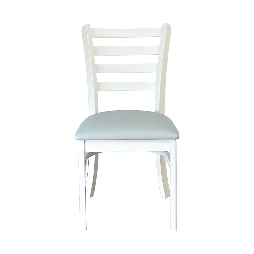 ダイニングチェアー2脚組 DCHAIR-ERN-WH メーカー直送 ▼返品・キャンセル不可【他商品との同時購入不可】