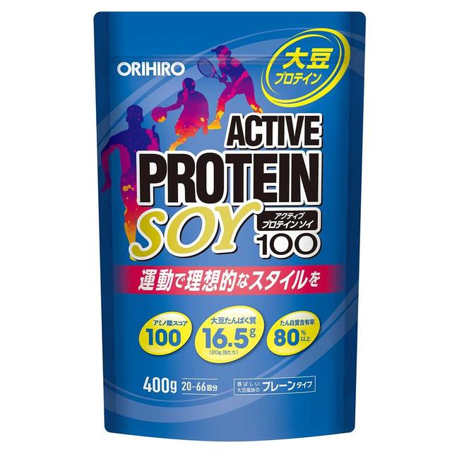 ◆オリヒロ アクティブプロテイン ソイ100 <400g>