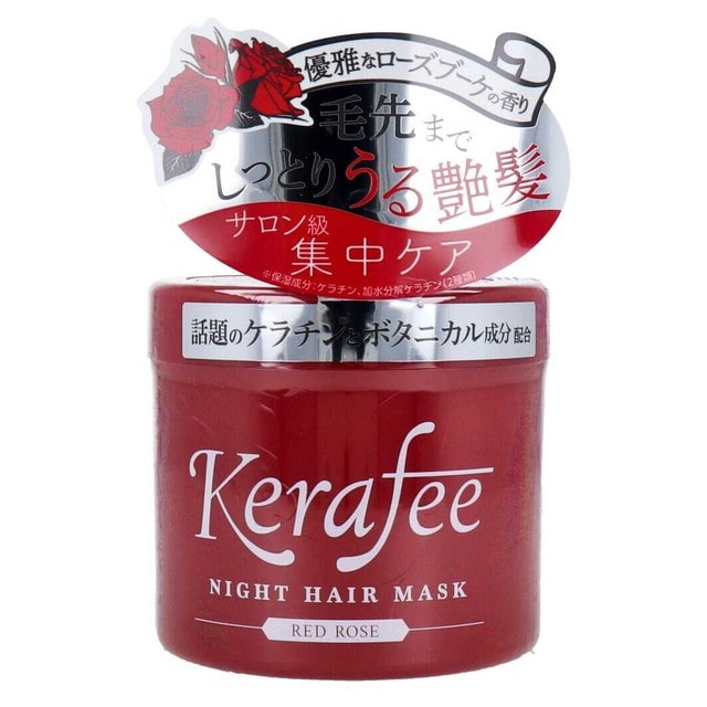 Kerafee(ケラフィー) ナイトヘアマスク レッドローズ 270g
