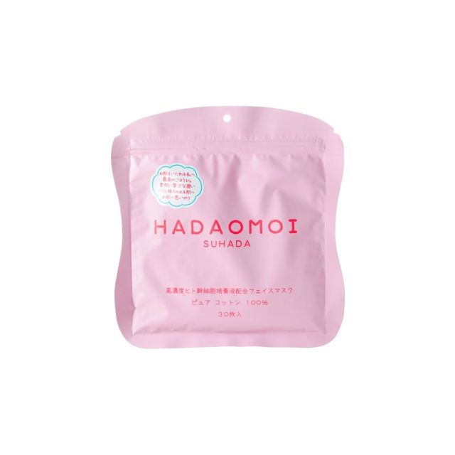 HADAOMOI(ハダオモイ) ヒト幹細胞フェイスマスク 30枚入