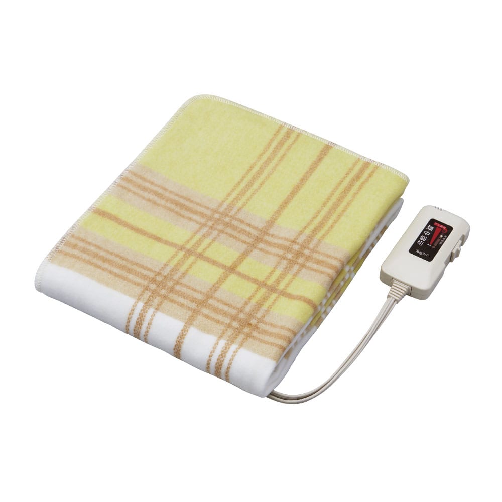 【通販限定】洗える電気敷毛布 日本製 SB20S02 Y メーカー直送 ▼返品・キャンセル不可【他商品との同時購入不可】