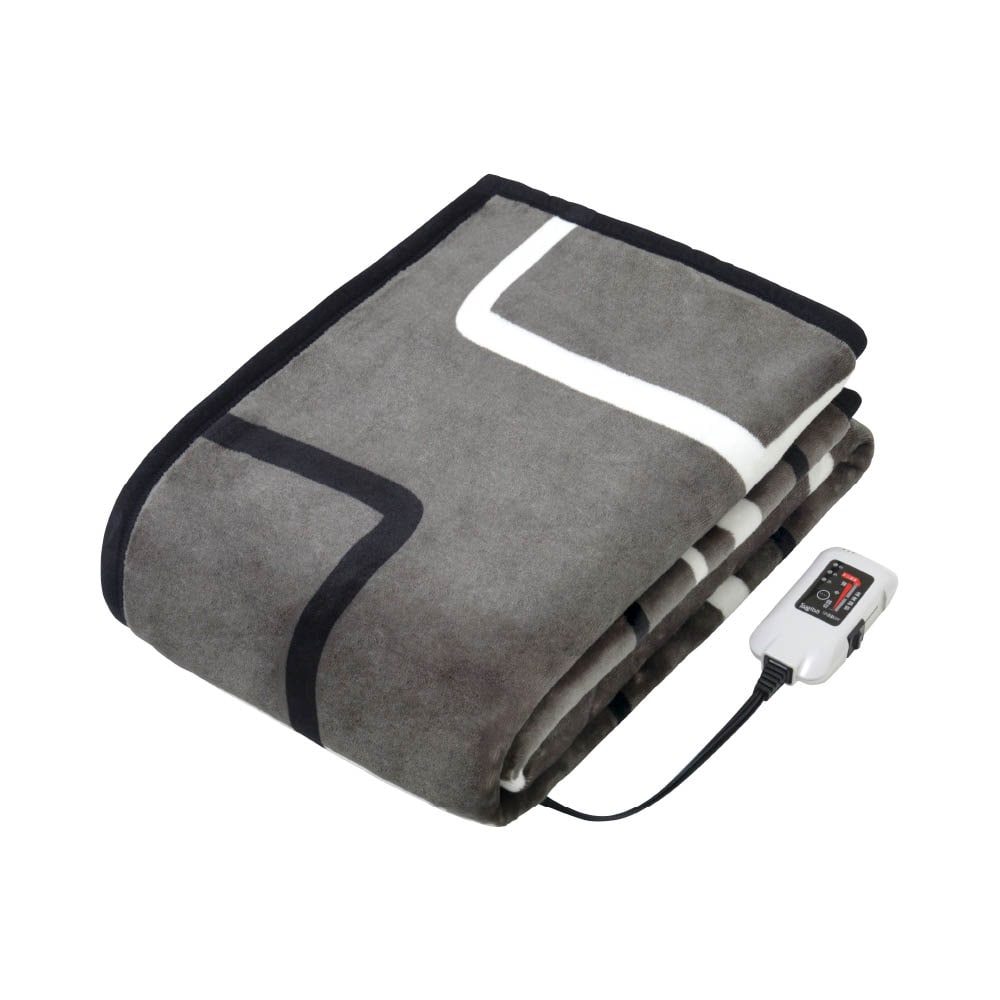 【通販限定】プレミアム電気毛布 日本製 SB20SL14 DG メーカー直送 ▼返品・キャンセル不可【他商品との同時購入不可】