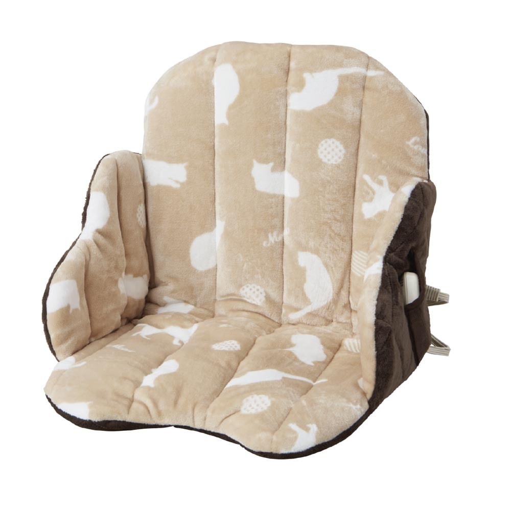 カバー付きあったか腰回りクッション 日本製 SB-KC40 Bc メーカー直送 ▼返品・キャンセル不可【他商品との同時購入不可】