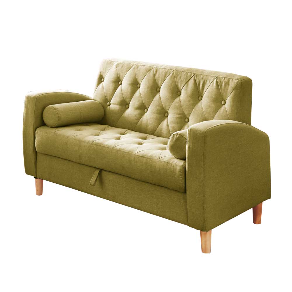 収納庫付き2人掛ソファ SO-03-BE メーカー直送 ▼返品・キャンセル不可【他商品との同時購入不可】