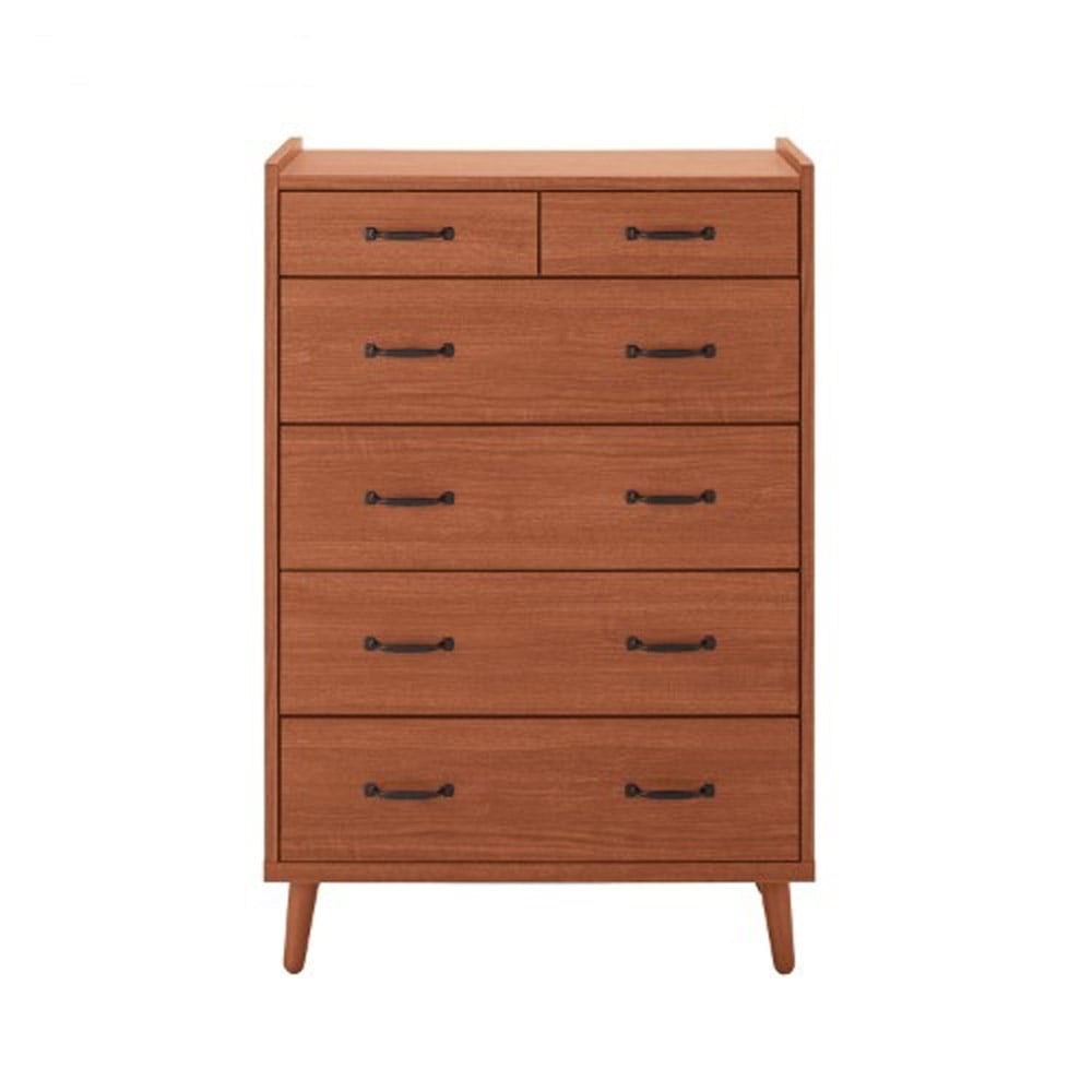 北欧風国産80-5ハイチェスト CH-01-80-5-TE メーカー直送 ▼返品・キャンセル不可【他商品との同時購入不可】