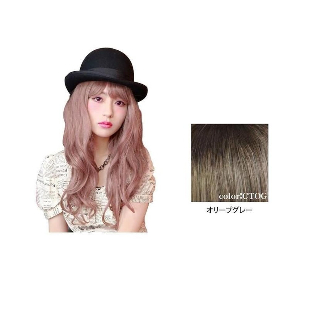 プリシラ オールカラーウィッグ ホイップカールロング 耐熱 【直送品】 返品・キャンセル・他商品と同時購入は不可