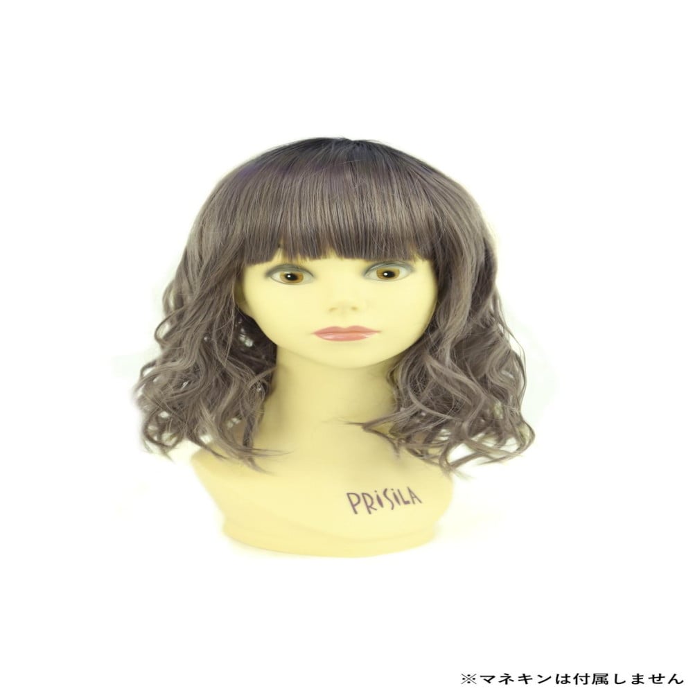 プリシラ オールカラーウィッグ ハニーウェーブボブ 耐熱 【直送品】 返品・キャンセル・他商品と同時購入は不可