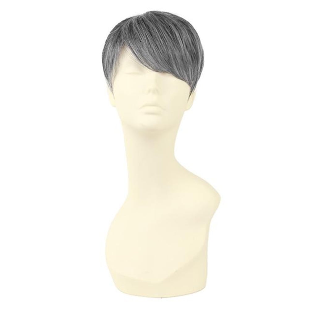 プリシラ  男性用5分ウィッグ ストレートショート 耐熱 【直送品】 返品・キャンセル・他商品と同時購入は不可