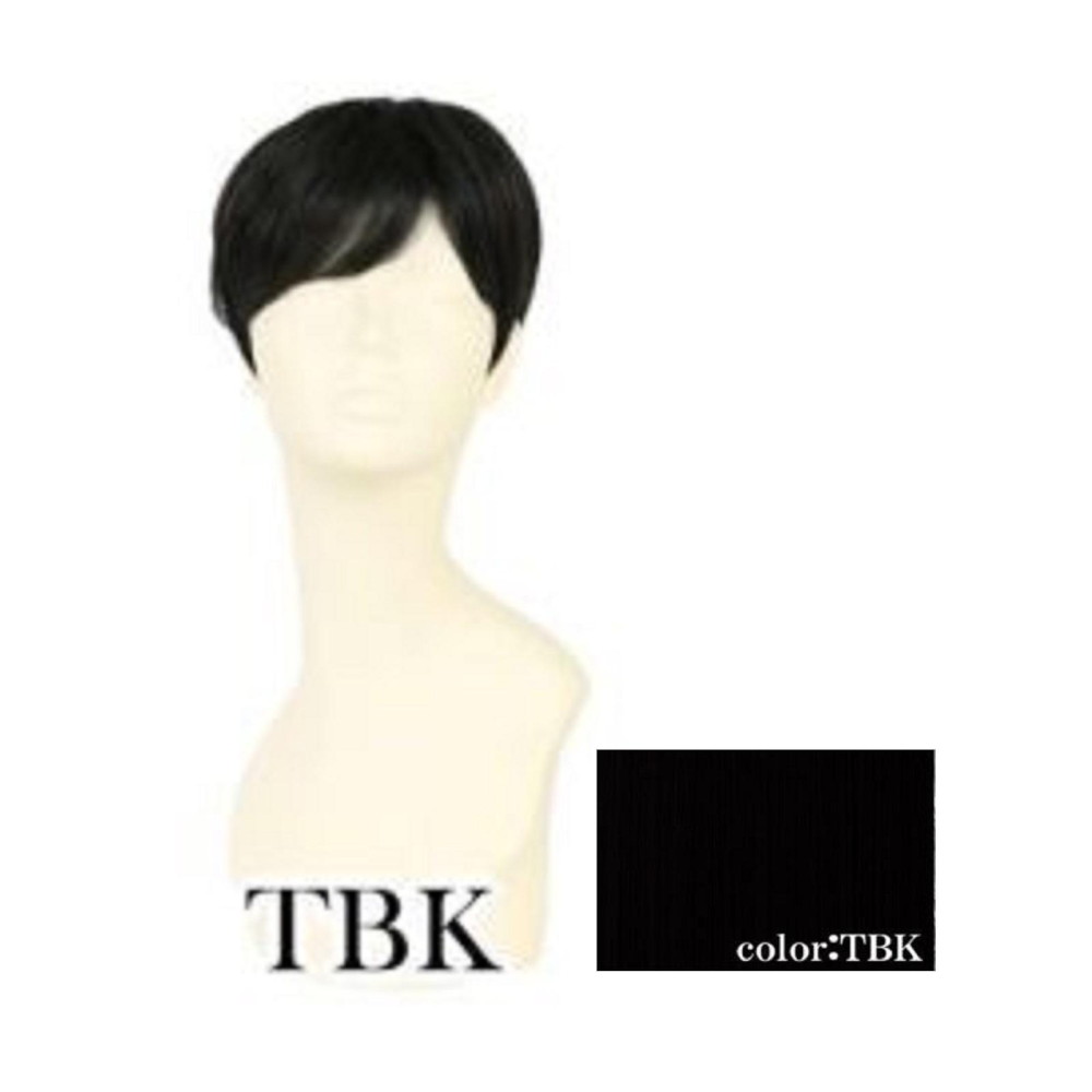 プリシラ  男性用5分ウィッグ ミディアムショート 耐熱 【直送品】 返品・キャンセル・他商品と同時購入は不可