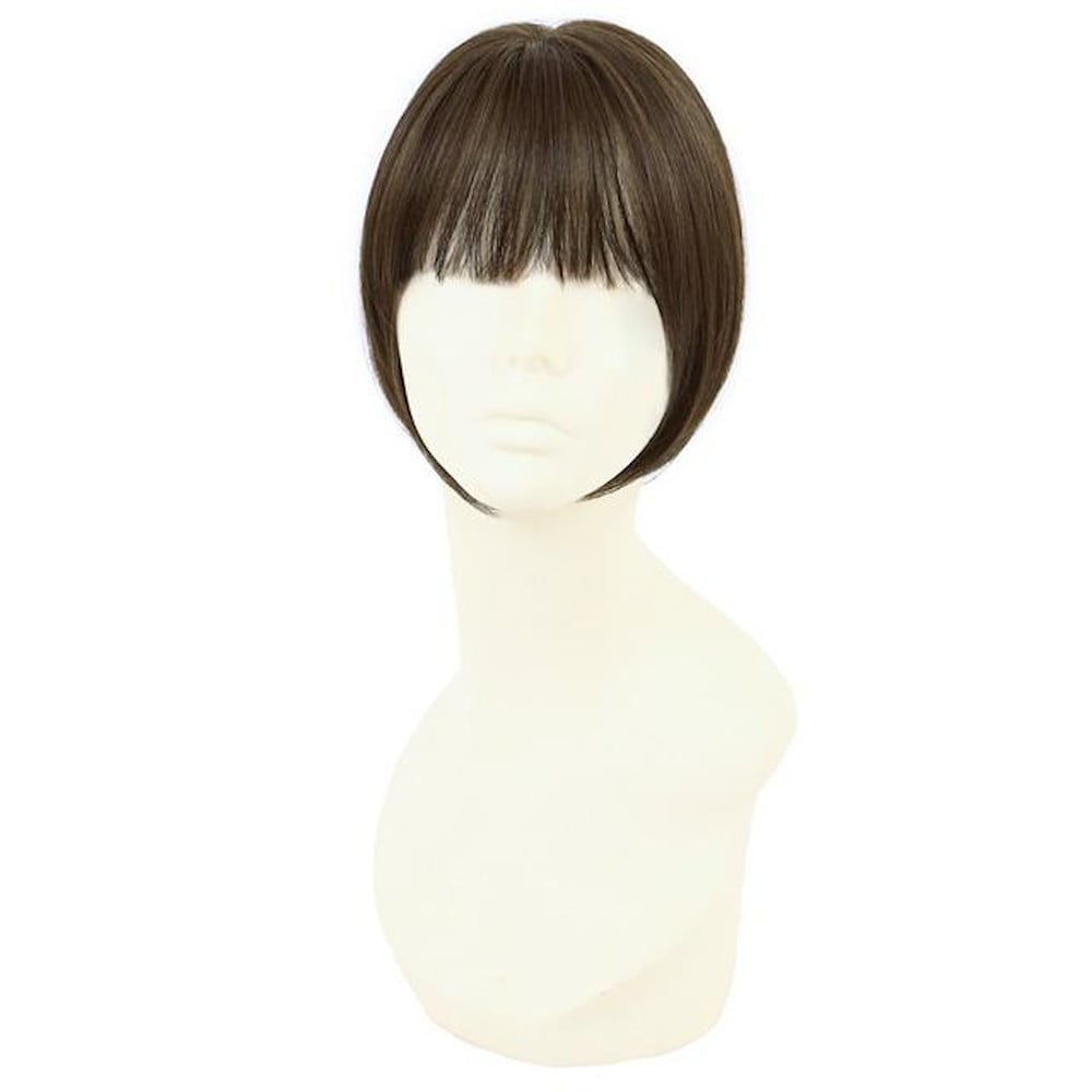 プリシラ つむじ前髪ウィッグ ナチュラルぱっつんバングス 耐熱 【直送品】 返品・キャンセル・他商品と同時購入は不可