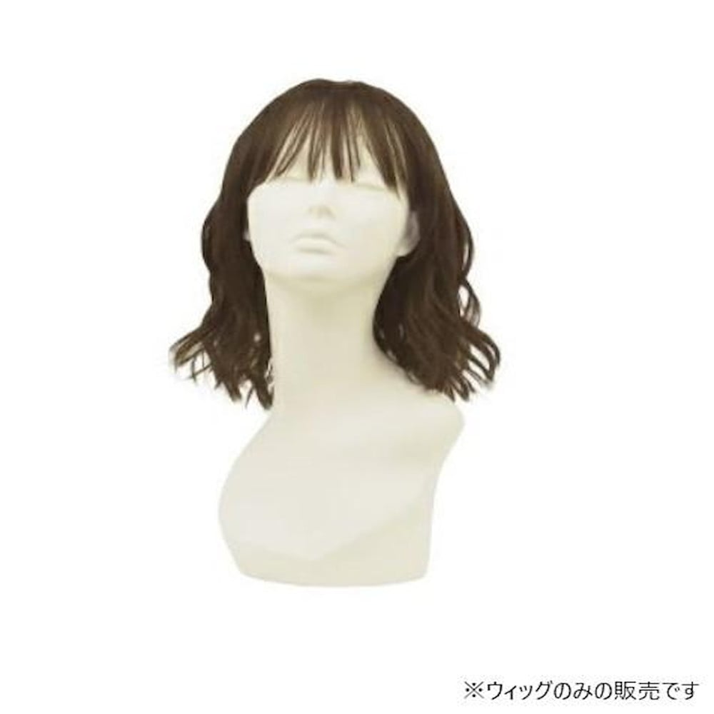 プリシラ オールウィッグ ヌーディーウェーブボブ 耐熱 【直送品】 返品・キャンセル・他商品と同時購入は不可