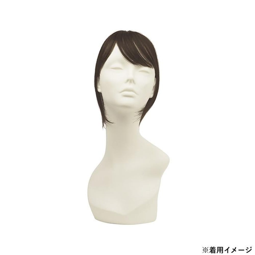 プリシラ 白髪かくしウィッグ 人毛100％  ロング 【直送品】 返品・キャンセル・他商品と同時購入は不可