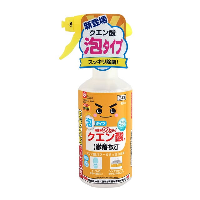 レックケミカル クエン酸の激落ちくん 泡スプレー 400ml