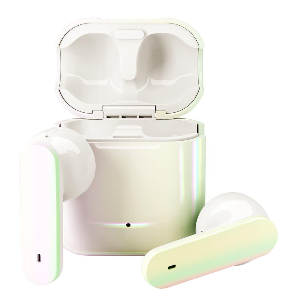 PGA 完全ワイヤレス ステレオイヤホン インナーイヤータイプ ホワイト PG-BTE18TW1WH