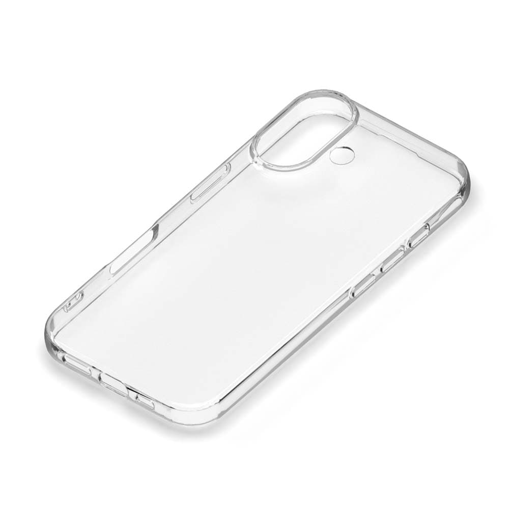 PGA iPhone16用 クリアソフトケース クリア PG-24ATP01CL 25g