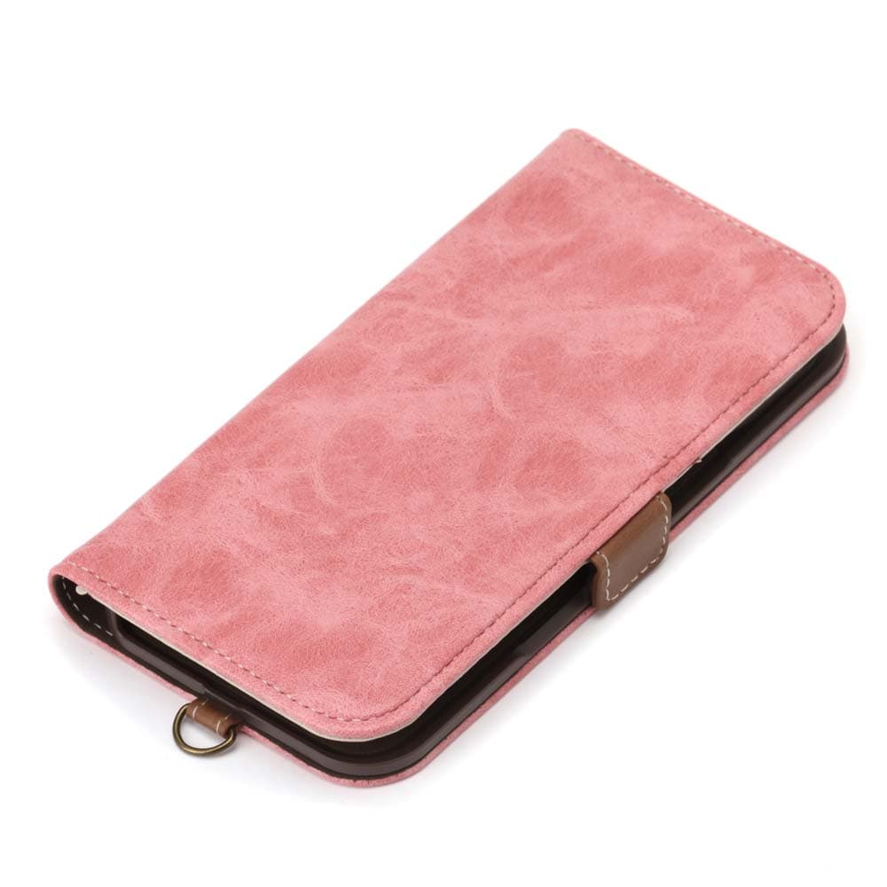 PGA iPhone16Pro用 フリップカバー ダスティピンク PG-24BFP03PK 75g