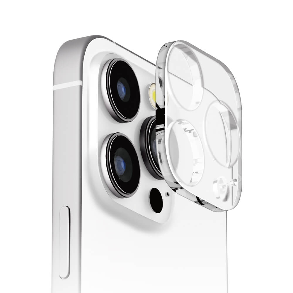 PGA iPhone16Pro/16ProMax カメラフルプロテクター フルクリア 3g