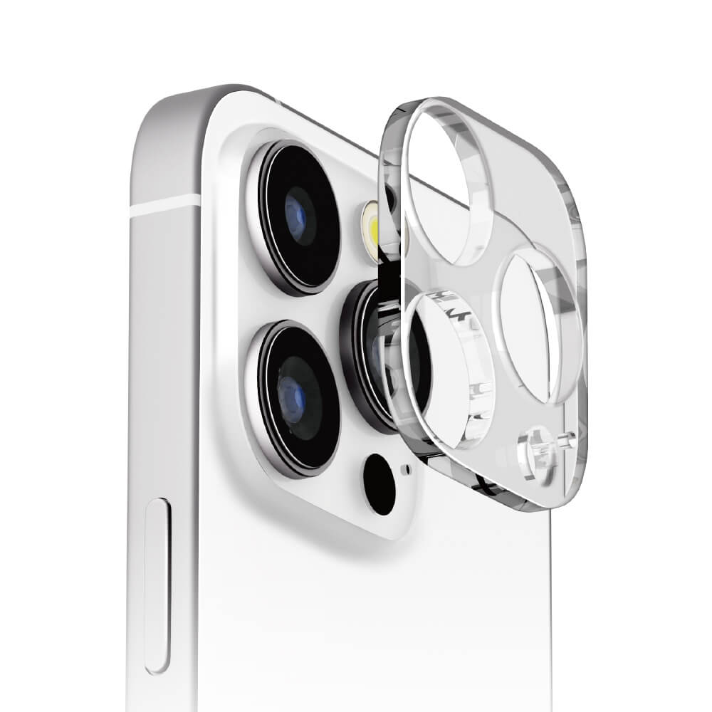 PGA iPhone16Pro/16ProMax カメラレンズフレーム クリア 3g