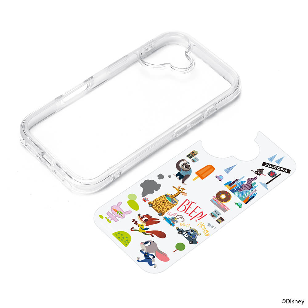 PGA iPhone 16用 エアクッションケース ズートピア PG-D24APT01ZTP 40g