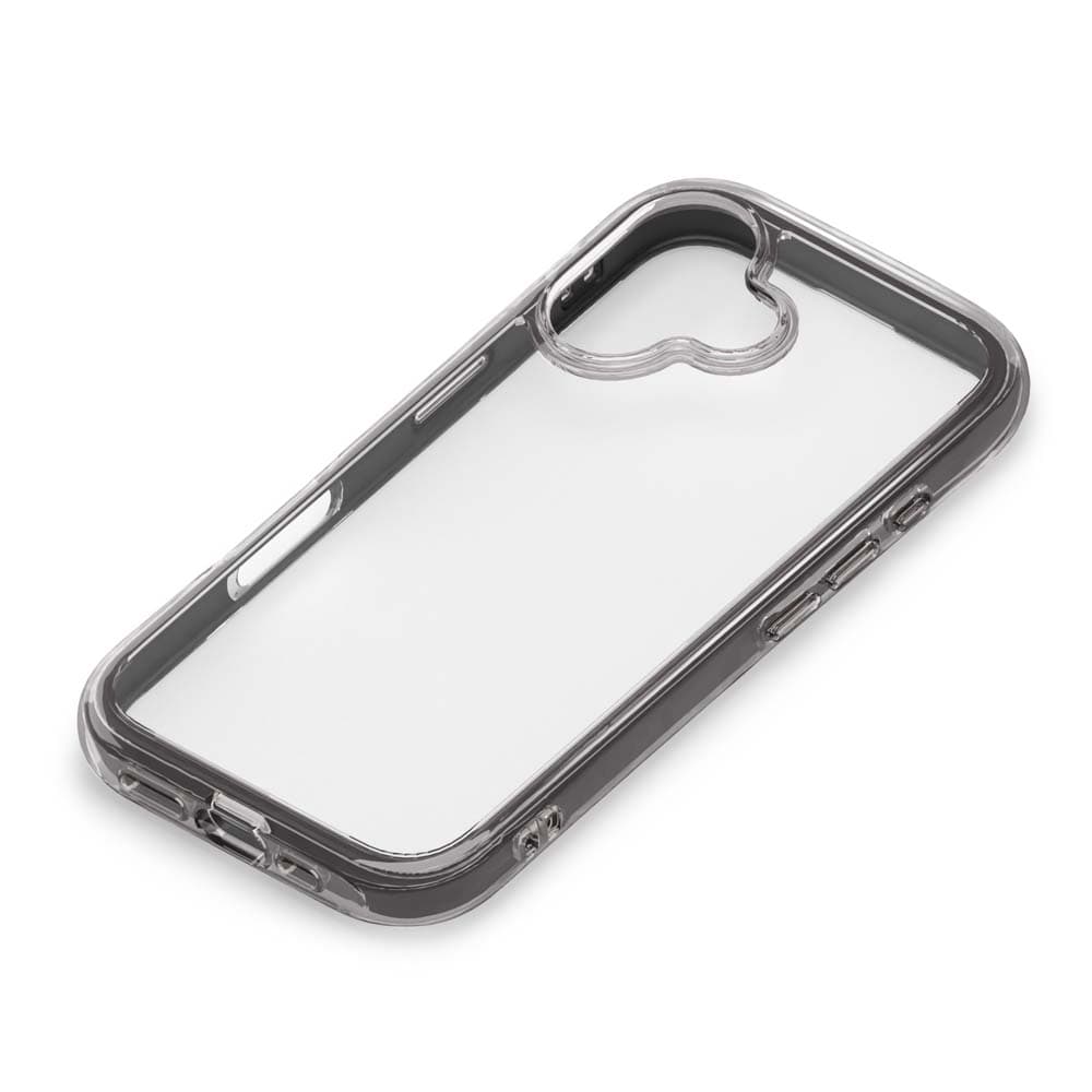 PGA iPhone16用 エアクッションケース グラファイト PG-24APTA01BK 38g