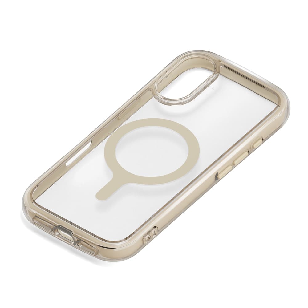 PGA iPhone 17用 MagSafe対応 エアクッションケース モカ PG-25AMA02BE 40g