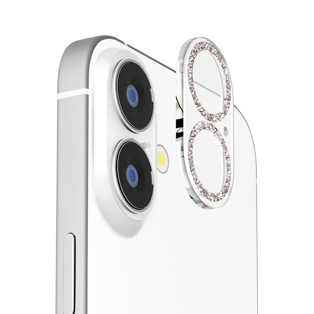 PGA iPhone 17/16/16 Plus用 カメラフルプロテクター ラメシルバー 2g
