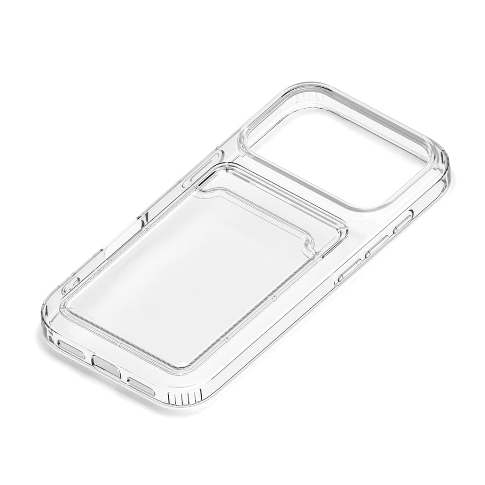 PGA iPhone 17 Pro用 クリアポケットケース クリア 25g