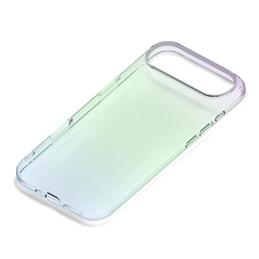 PGA iPhone Air用 クリアソフトケース オーロラ 25g